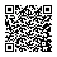 Kode QR untuk nomor Telepon +12147481229