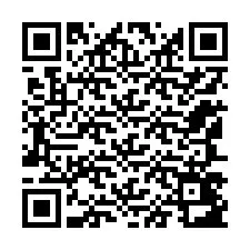 QR код за телефонен номер +12147483647