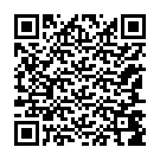 Kode QR untuk nomor Telepon +12147486185