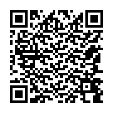 QR kód a telefonszámhoz +12147488687