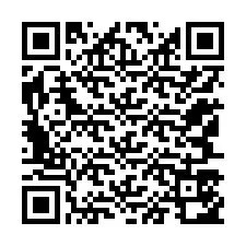 QR-koodi puhelinnumerolle +12147552833