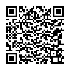 QR-koodi puhelinnumerolle +12147560213