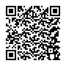 Codice QR per il numero di telefono +12147564670