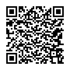 Kode QR untuk nomor Telepon +12147568937