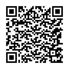 Kode QR untuk nomor Telepon +12147571156