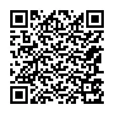 Kode QR untuk nomor Telepon +12147571157