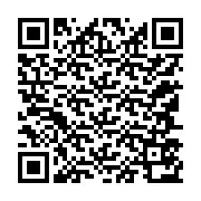 Código QR para número de telefone +12147572278