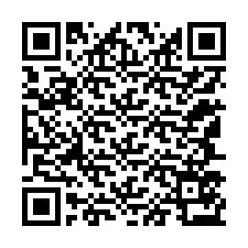 Código QR para número de teléfono +12147573664