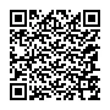 Kod QR dla numeru telefonu +12147574158