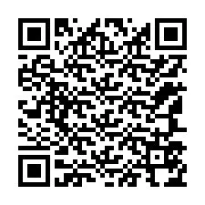 QR Code สำหรับหมายเลขโทรศัพท์ +12147574201