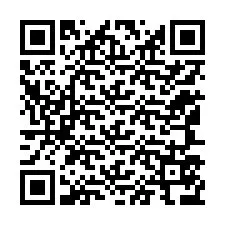 Codice QR per il numero di telefono +12147576206
