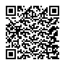 QR-koodi puhelinnumerolle +12147577975