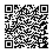 QR-код для номера телефона +12147582010