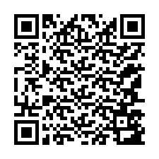 Kode QR untuk nomor Telepon +12147583570