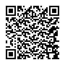 QR kód a telefonszámhoz +12147584643