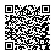 QR kód a telefonszámhoz +12147584733