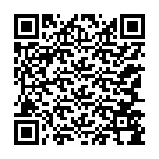 QR Code pour le numéro de téléphone +12147584734