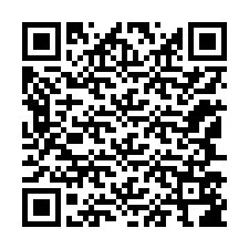 QR-код для номера телефона +12147586265