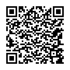 QR-код для номера телефона +12147586347