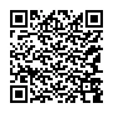 Kode QR untuk nomor Telepon +12147588920