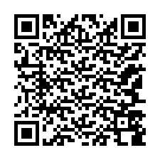 QR-koodi puhelinnumerolle +12147588935