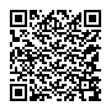 QR-код для номера телефона +12147596270