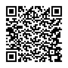 Código QR para número de teléfono +12147596272