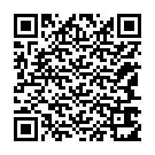 QR-koodi puhelinnumerolle +12147611821