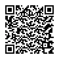 Kode QR untuk nomor Telepon +12147618211