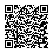 QR код за телефонен номер +12147618213