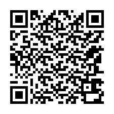 QR Code สำหรับหมายเลขโทรศัพท์ +12147630853