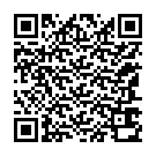 QR Code pour le numéro de téléphone +12147630854