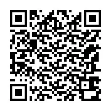 QR kód a telefonszámhoz +12147630855