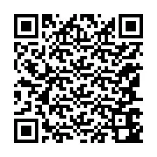 Codice QR per il numero di telefono +12147642172