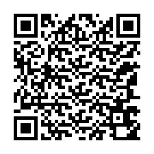 Kode QR untuk nomor Telepon +12147650544