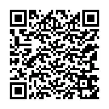 Kode QR untuk nomor Telepon +12147651414