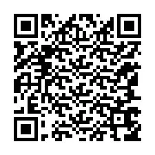 QR-код для номера телефона +12147656182