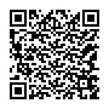 QR-код для номера телефона +12147659621