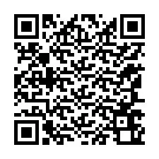 QR-код для номера телефона +12147660742