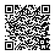 QR-код для номера телефона +12147661484