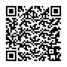 Código QR para número de teléfono +12147661844