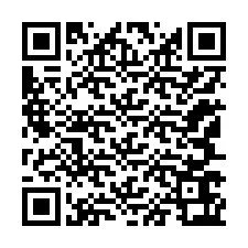 Código QR para número de teléfono +12147663335