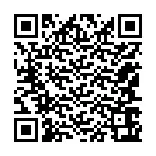 Kode QR untuk nomor Telepon +12147663977