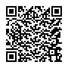 QR Code pour le numéro de téléphone +12147664349