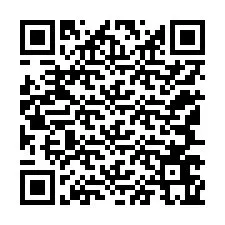 QR kód a telefonszámhoz +12147665734