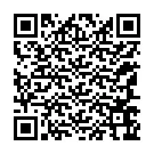 QR Code pour le numéro de téléphone +12147666710