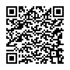 Codice QR per il numero di telefono +12147668282