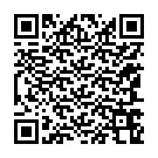 QR-code voor telefoonnummer +12147668412