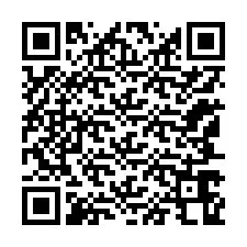 QR Code สำหรับหมายเลขโทรศัพท์ +12147668895