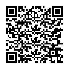 Código QR para número de teléfono +12147669908